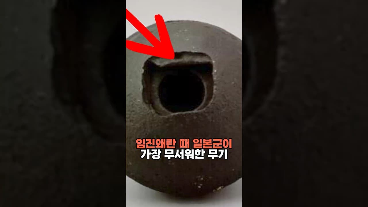 임진왜란 때 일본군이 가장 무서워한 무기