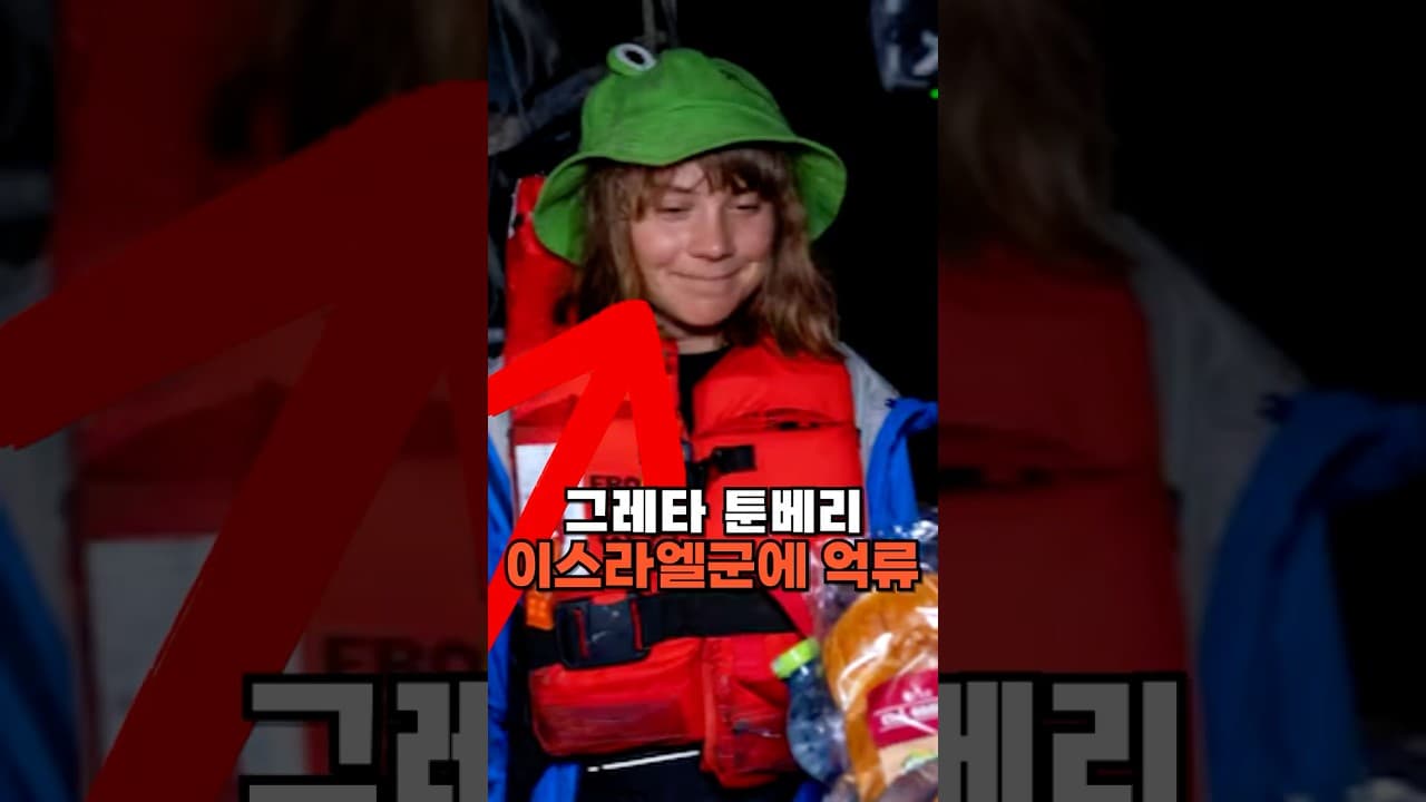 그레타 툰베리, 이스라엘군에 의해 억류