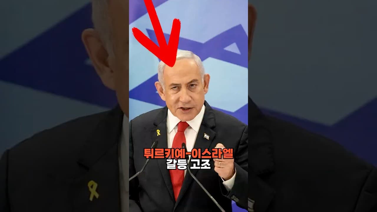 튀르키예-이스라엘 갈등 고조