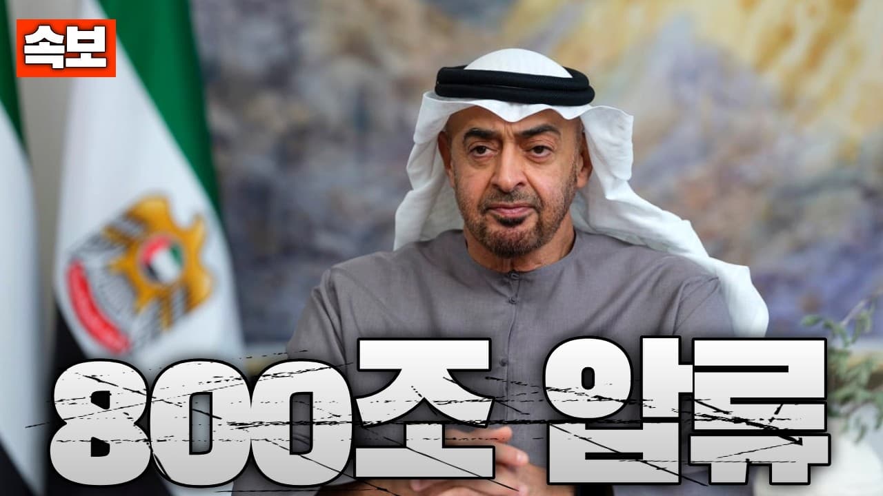 [속보] UAE, 이란 자산 800조 압류...이란인도 추방중