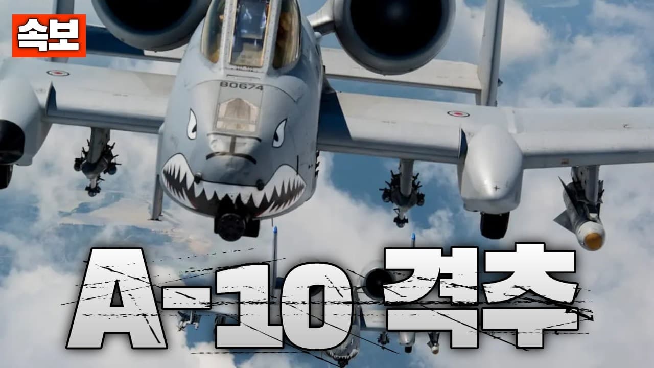 [속보] 실종 조종사 찾다가 미군 A-10 피격 후 결국 추락…조종사 탈출