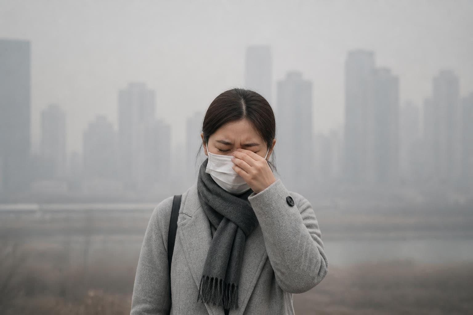 초미세먼지 장기 노출, 녹내장·백내장 위험 70% 증가