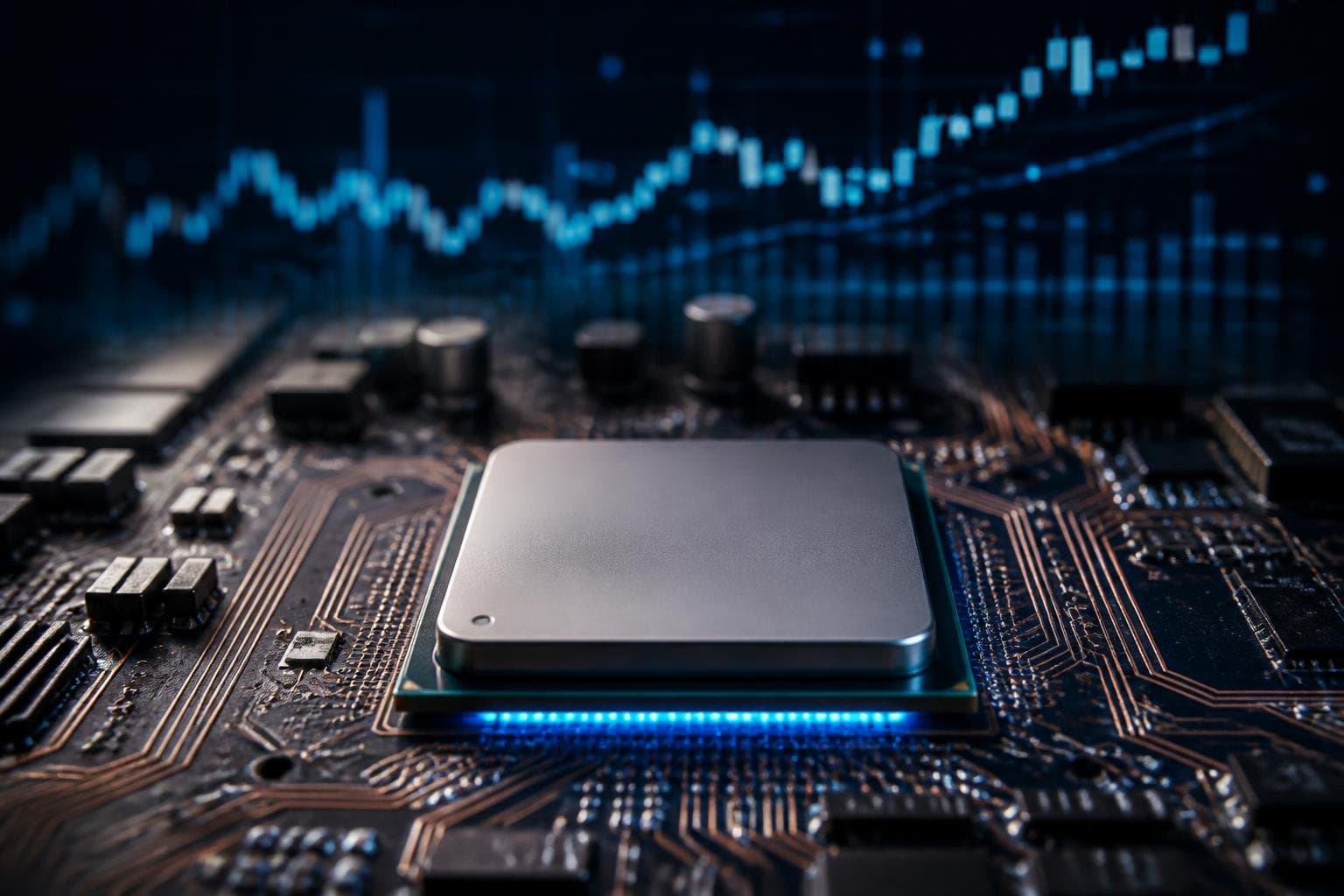 AMD 주가 9.08% 급등, 칩 10% 가격 인상 소식에 610달러 돌파