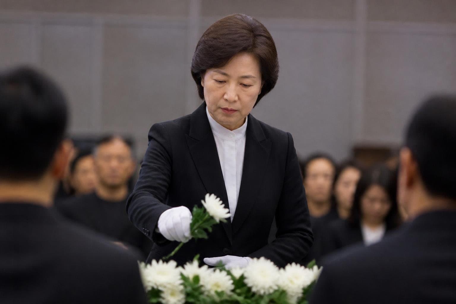 추미애 경기도지사, 순직 소방관 추모식서 처우 개선 약속
