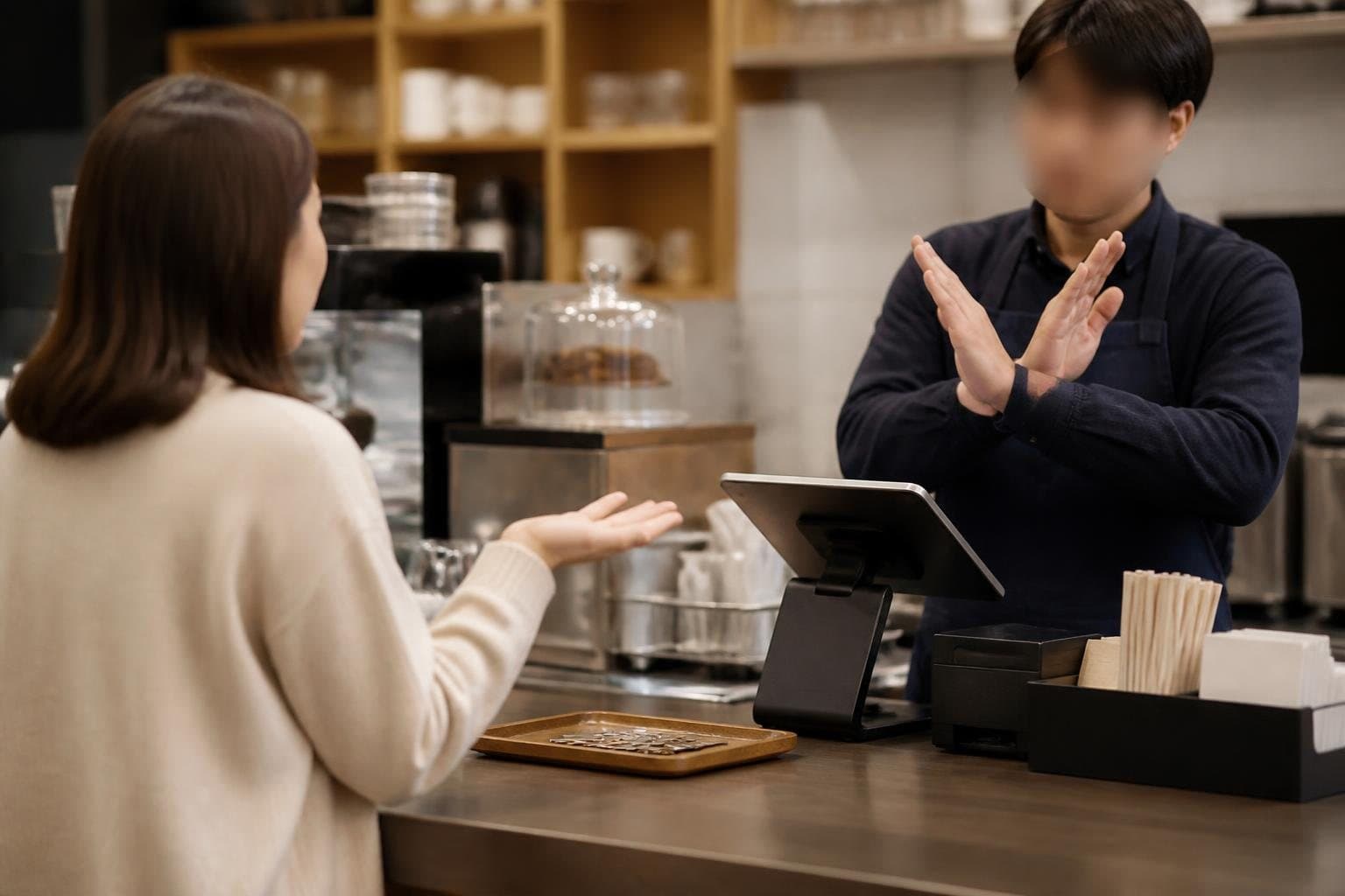 동전 결제 거부한 사장 vs 항의하는 손님, 전문가들도 의견 엇갈려