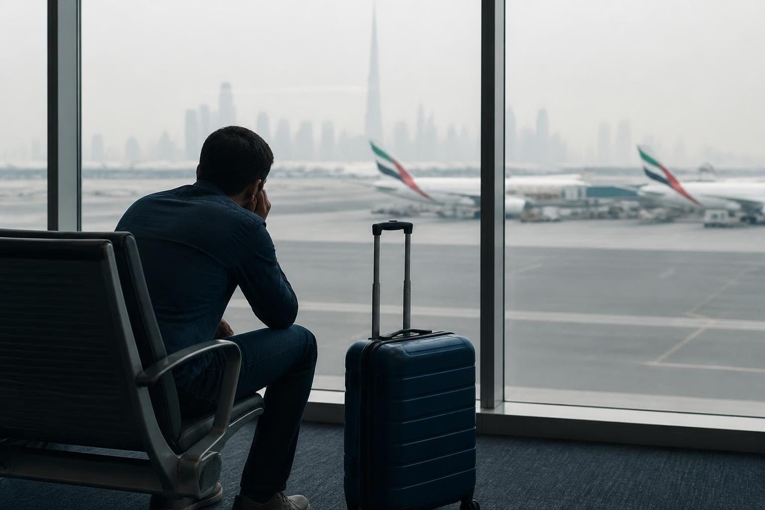 두바이공항 여객 31.3% 급감…상반기 이용객 3,150만명