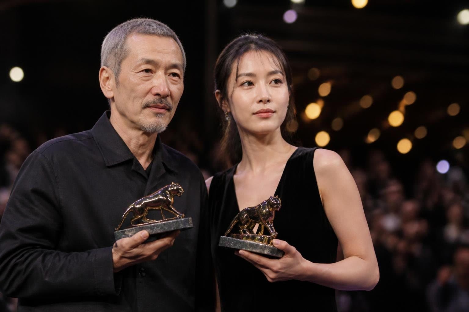 홍상수 감독 '눈 둘 데가 없네' 로카르노영화제 감독상·김민희 연기상 수상