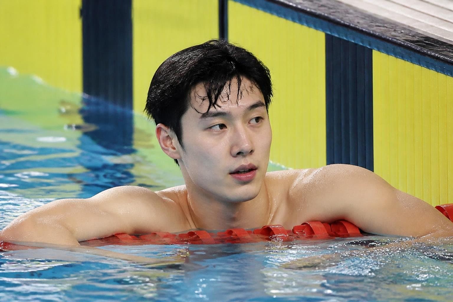 황선우 자유형 200m 은메달…'LA올림픽이 다음 목표'