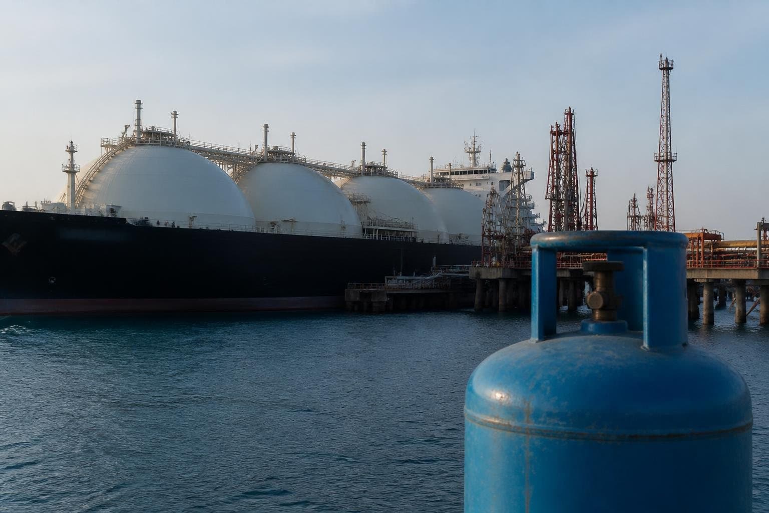 호르무즈발 에너지 공급 차질…인도, 미국산 LPG·LNG 수입 확대