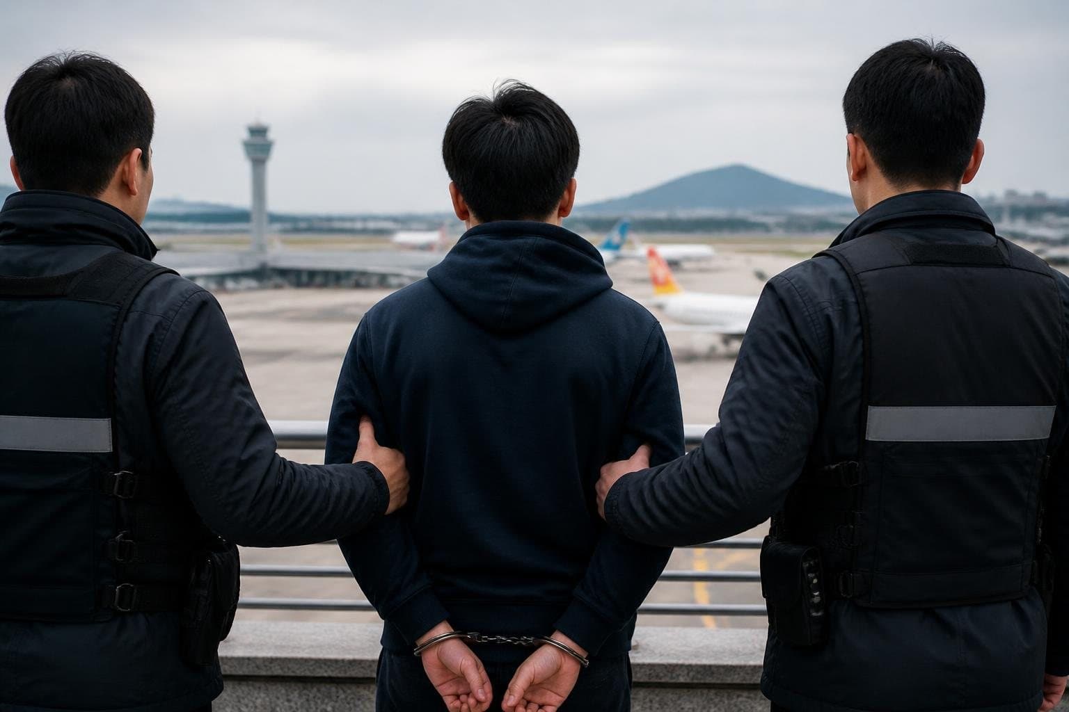 제주공항 관제 교신 1시간 30분 감청한 10대 중국인 체포