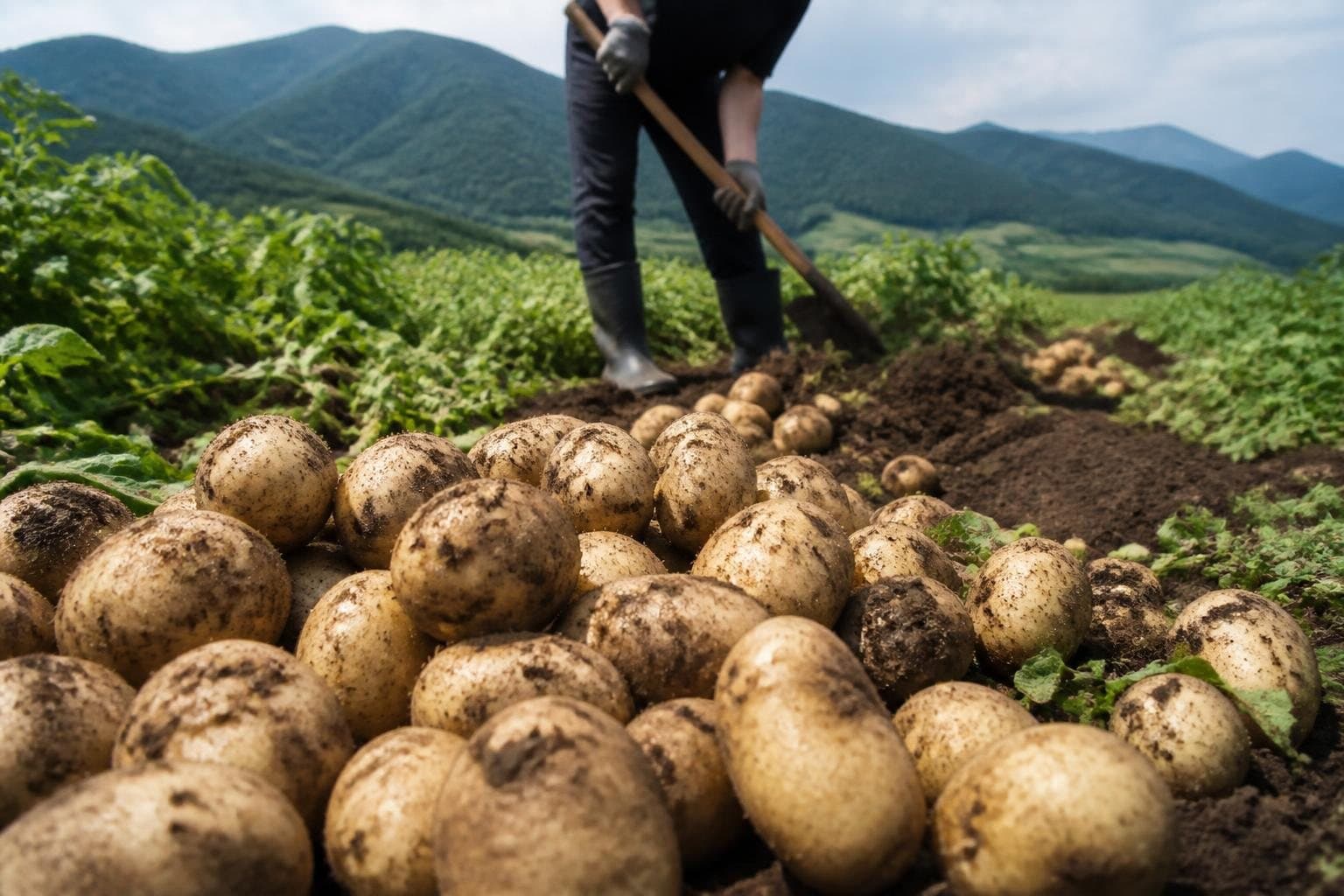 aT, 2026년산 고랭지감자 1,300톤 정부수매 추진