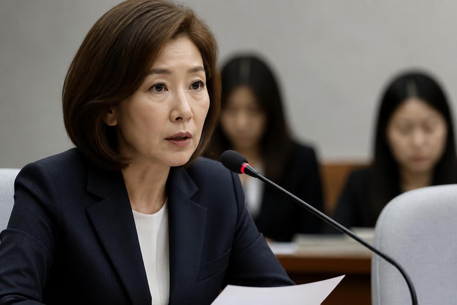 나경원 의원 '한은 긴축vs정부 재정확대' 기형적 정책 충돌 지적