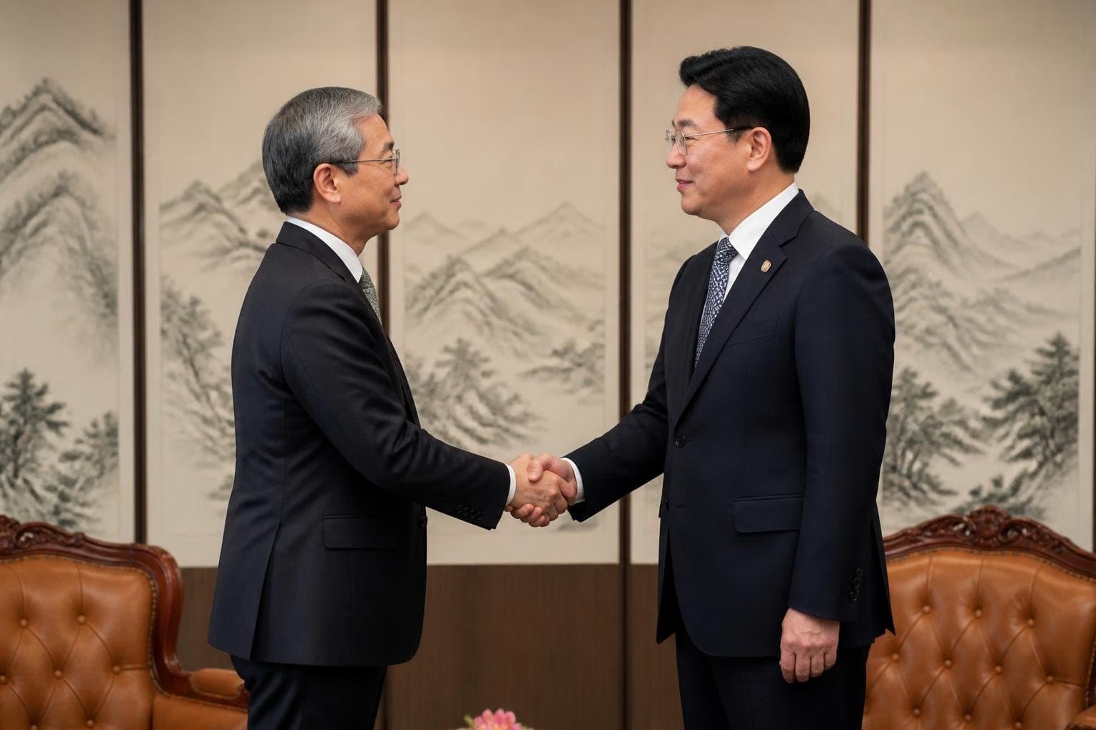 조정식 국회의장, 미즈시마 주한 일본대사 접견…'과거사 성찰 바탕으로 미래지향적 관계'