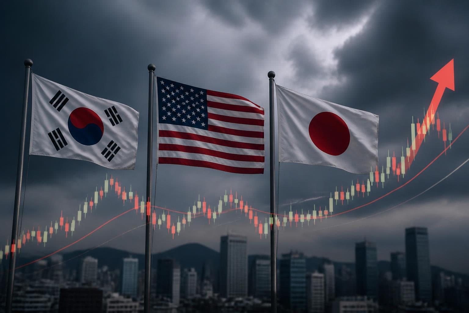한·미·일 국채금리 급등, 가계·기업·증시 먹구름