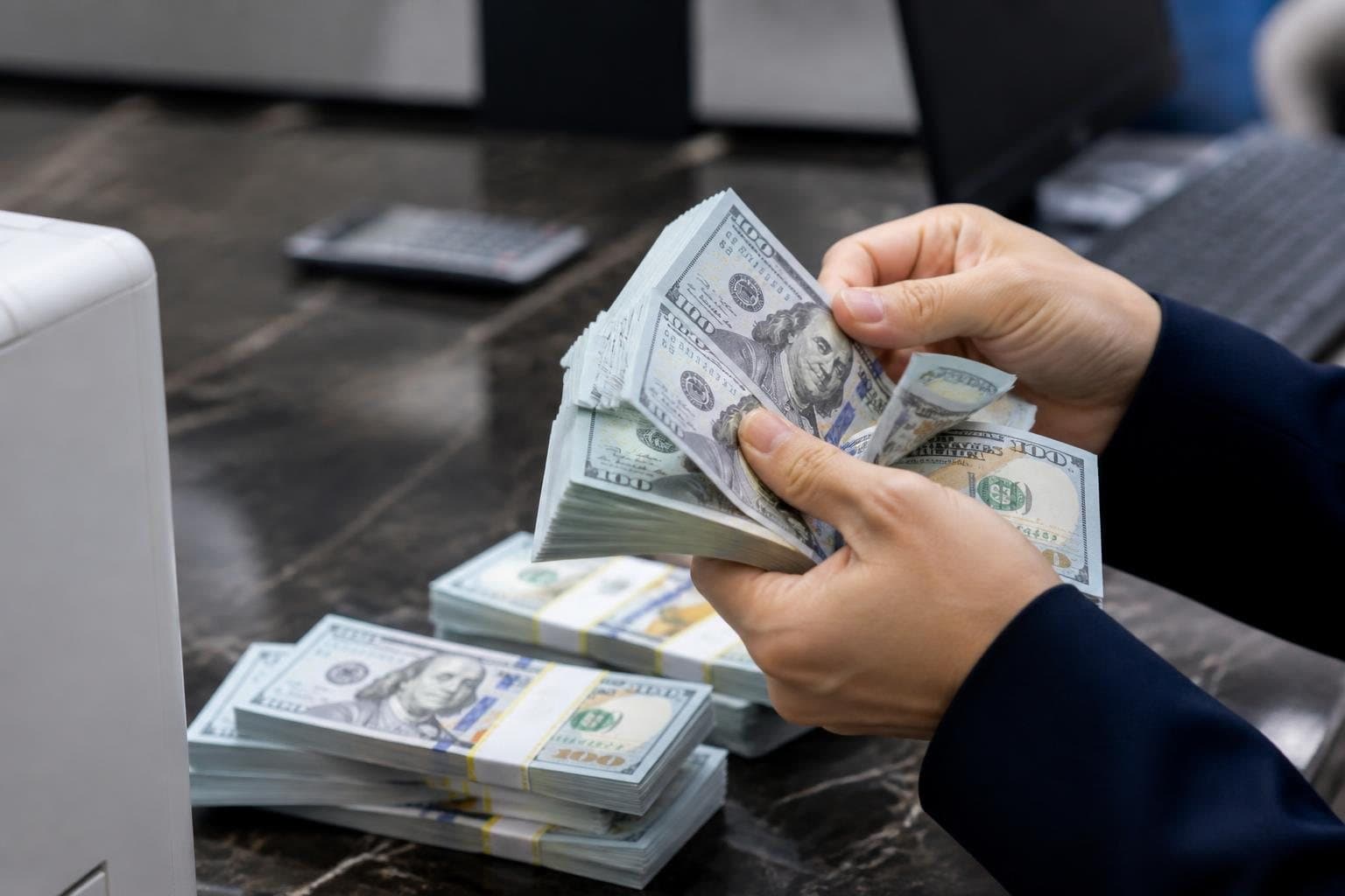 1330원대로 급락한 환율…은행 달러예금도 '역대 최대'