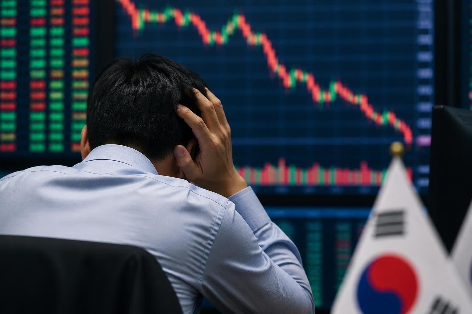 AI 속도 조절론과 유가 급등에 코스피 급락