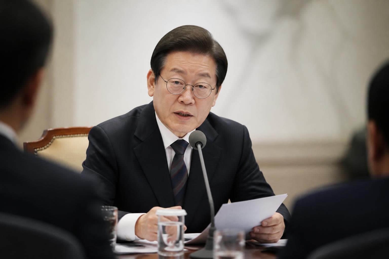 이 대통령 지지율 34.8%…10주 만에 하락세 멈췄다