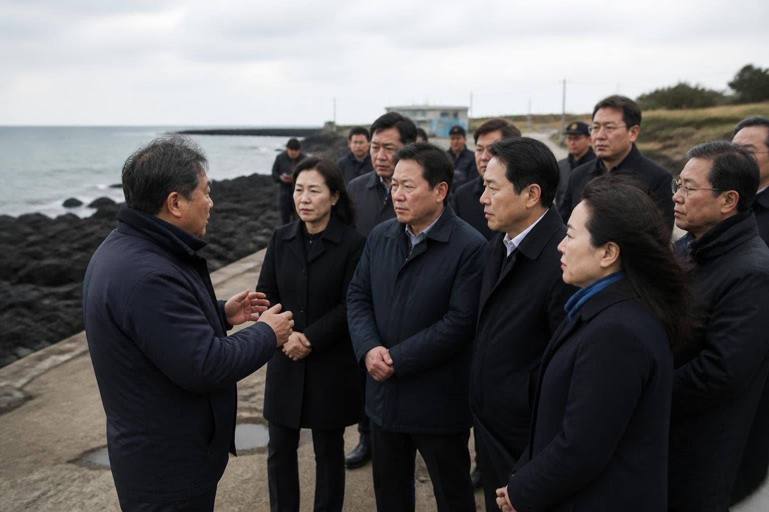 실종 허위 종결 사망사건, 여야 정치권 제주 현장 방문해 진상 규명 촉구