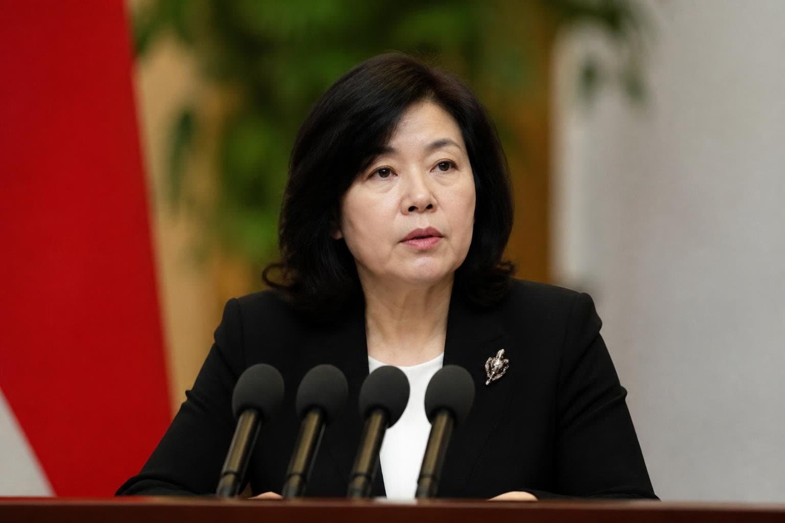 최선희 북한 외무상 "핵보유 의지 영원"…한미일 공동성명에 반발