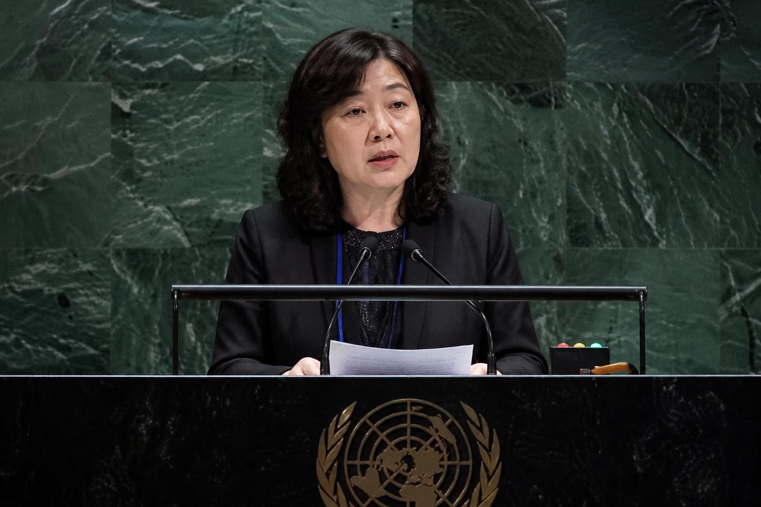 북한 김선경 외무성 부상, 유엔총회서 대미 입장 표명 예정
