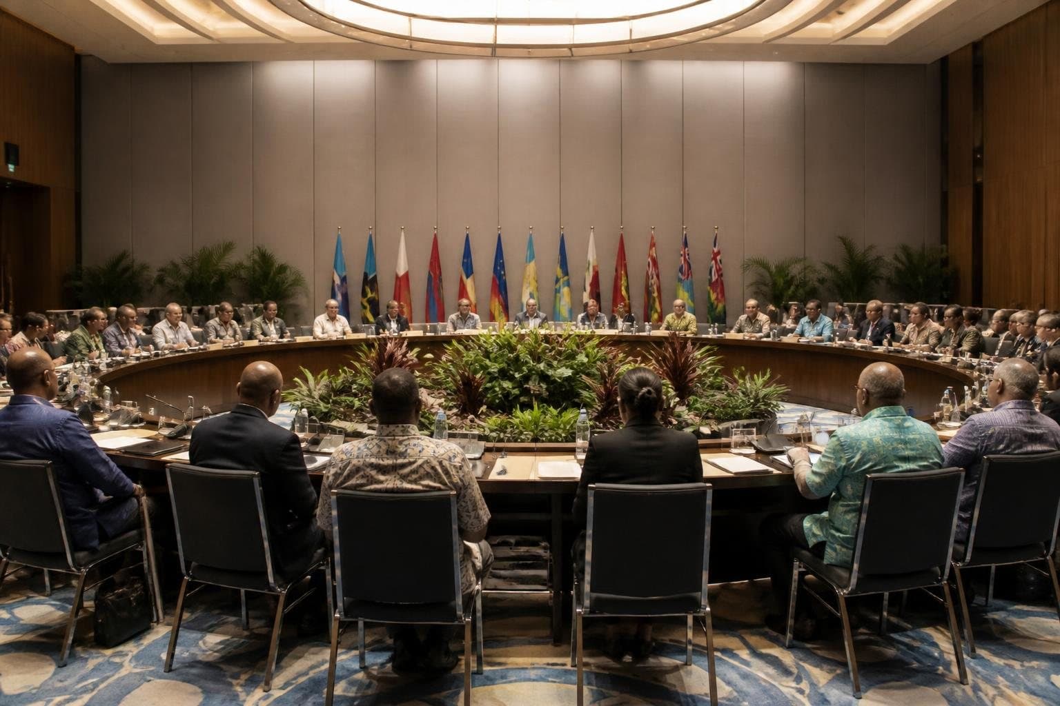 태평양포럼, 중국 미사일 시험 규탄