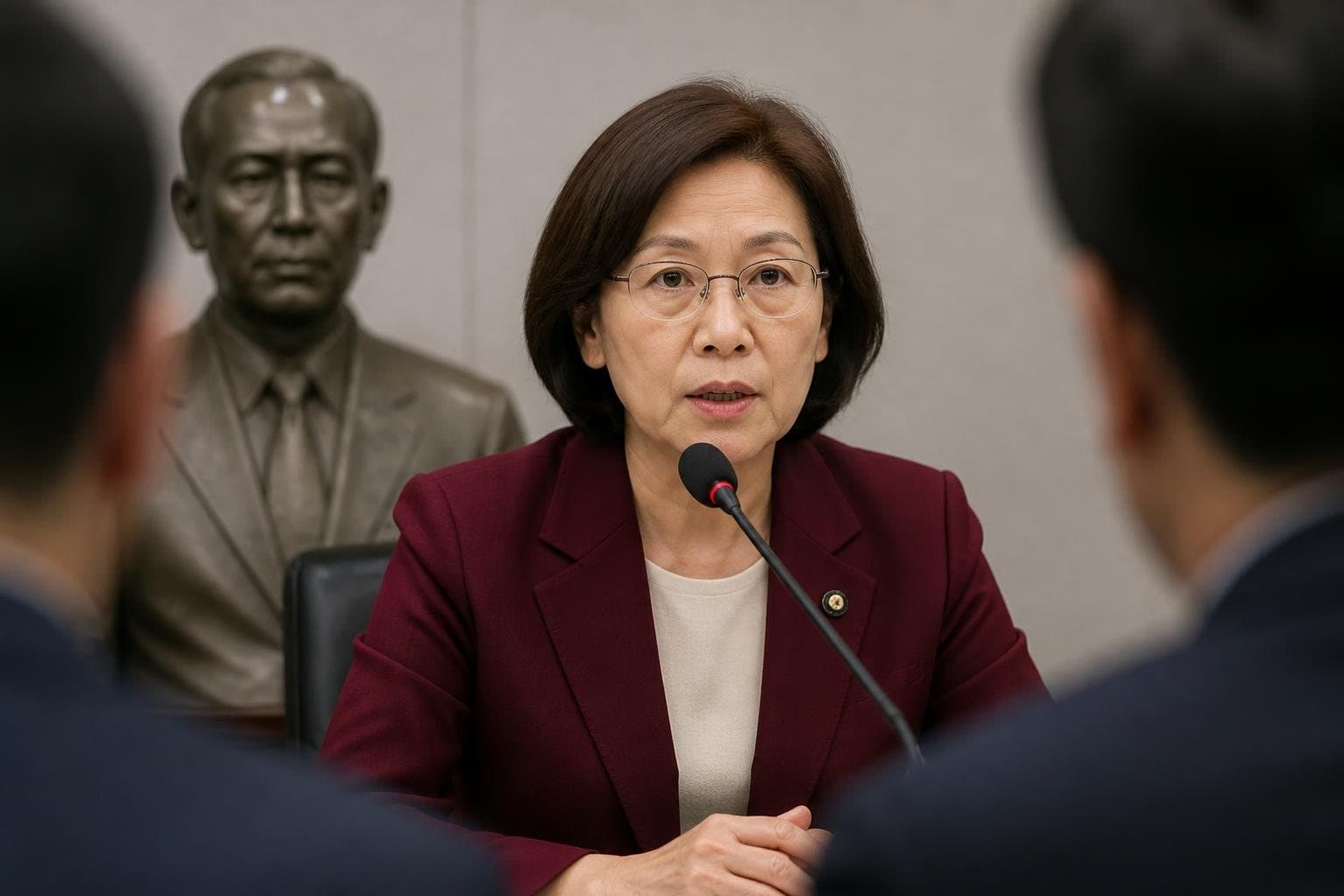 이인선 의원 '동대구역 박정희 동상 철거 반대'…10월 1일 1심 판결
