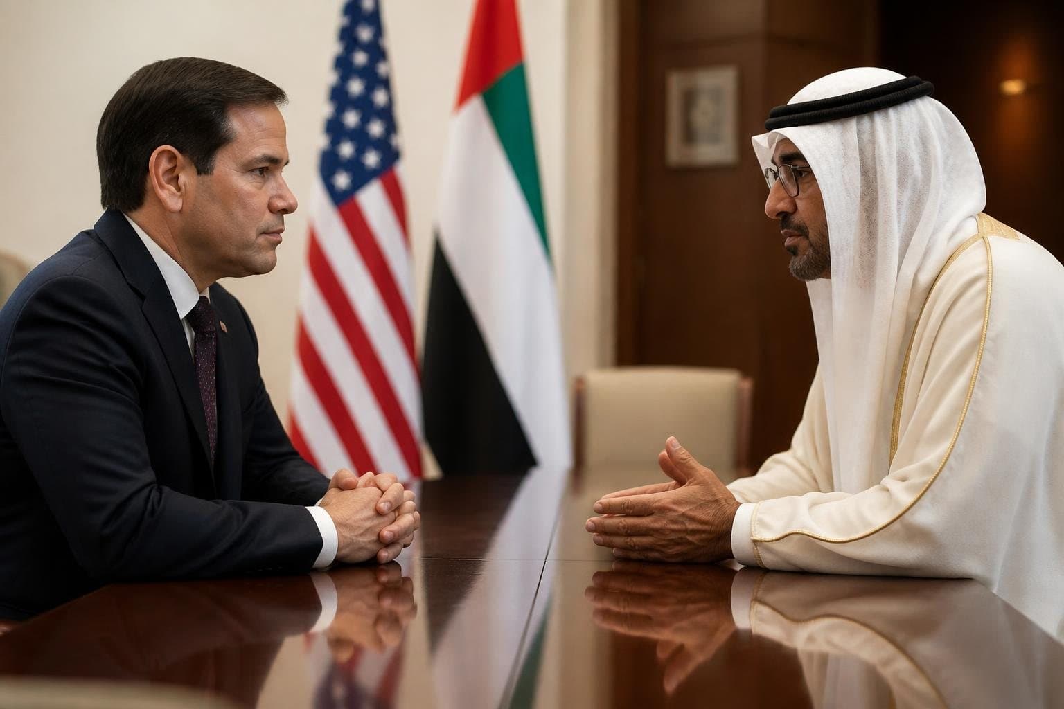 루비오 국무장관, UAE 안보고문과 레바논·이란 문제 협의