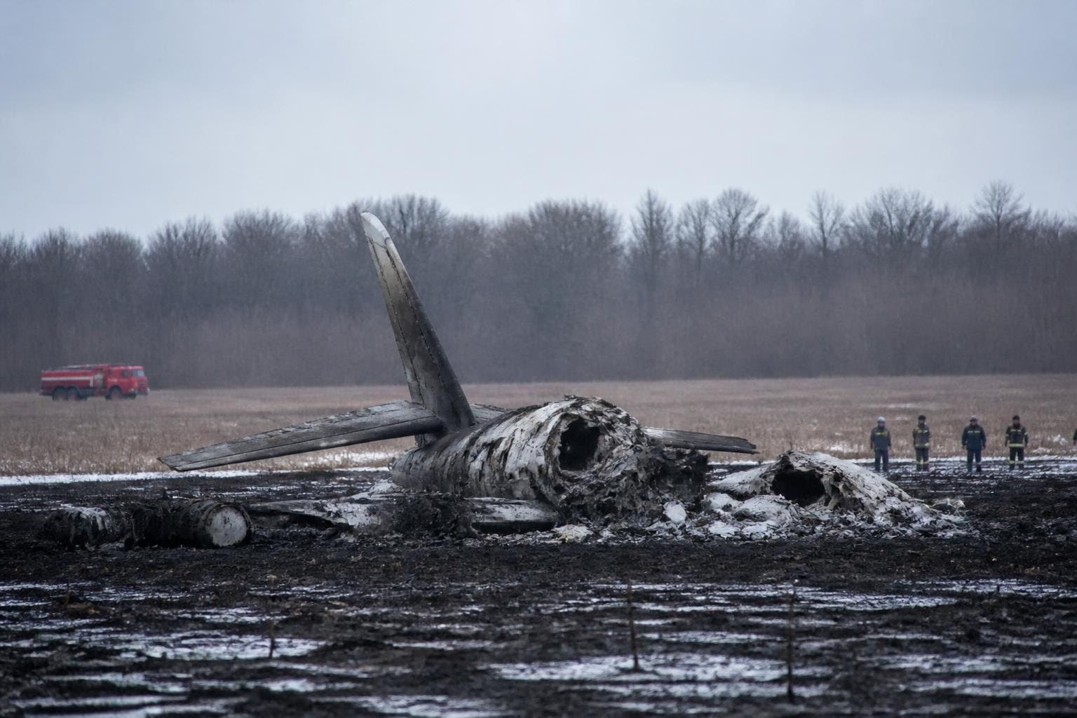 러시아 Tu-95 훈련 중 추락…탑승자 6명 사망