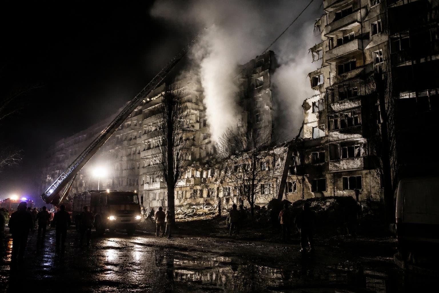 러시아, 우크라이나 전역 공습으로 13명 사망…폴란드 전투기 긴급 출격