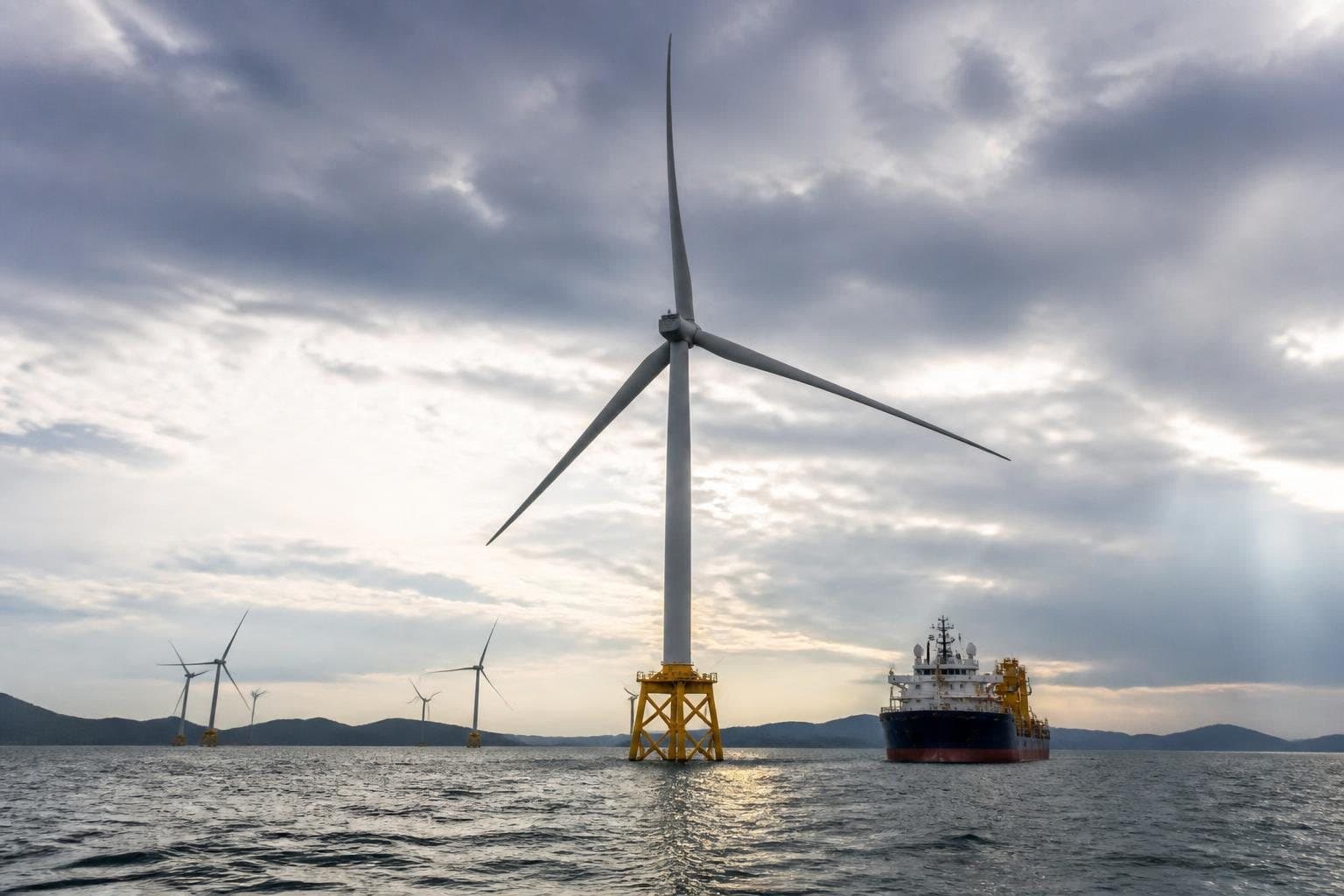 국내 최대 민간 해상풍력 전남1단지 가동…2031년까지 900MW 대단지 조성
