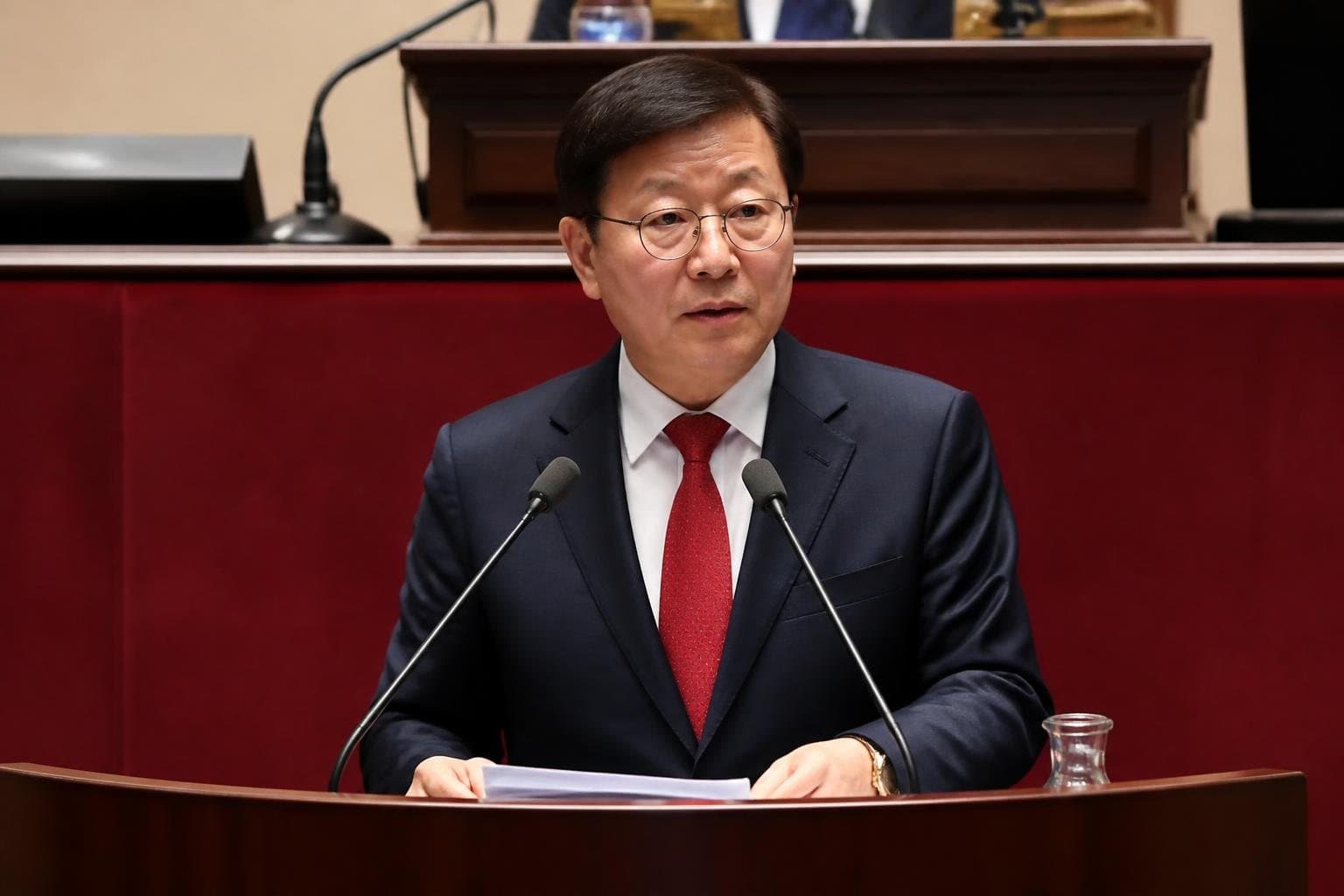 국민의힘 정점식 원내대표 '이재명정부서 개헌 없다' 주장